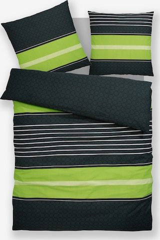 MY HOME Duvet Cover in Green: front