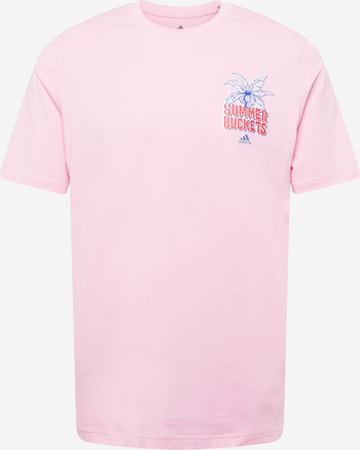 ADIDAS SPORTSWEAR - Camiseta funcional 'Summer Buckets' en rosa: frente