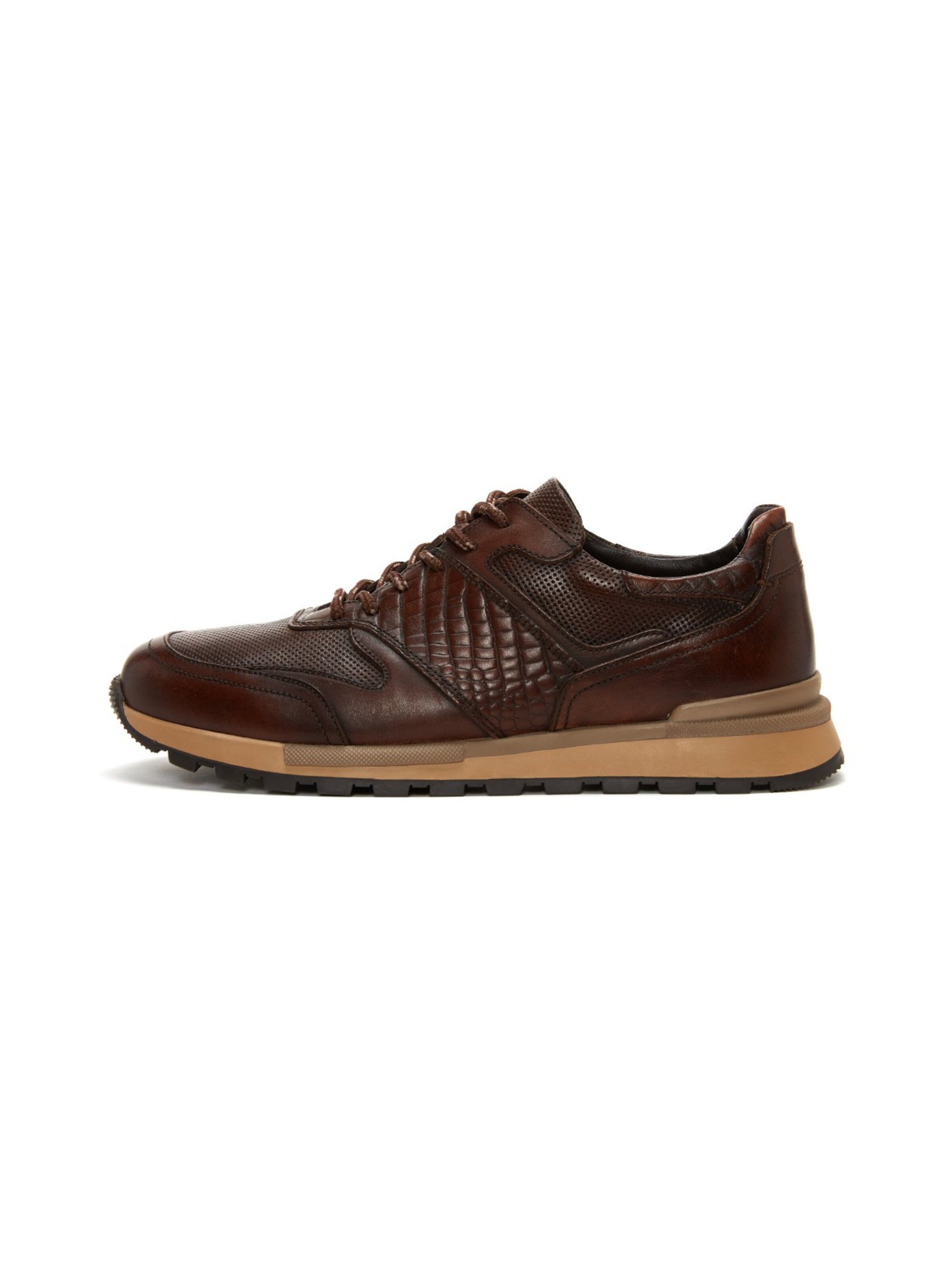 Derimod Sneakers laag in Bruin: voorkant