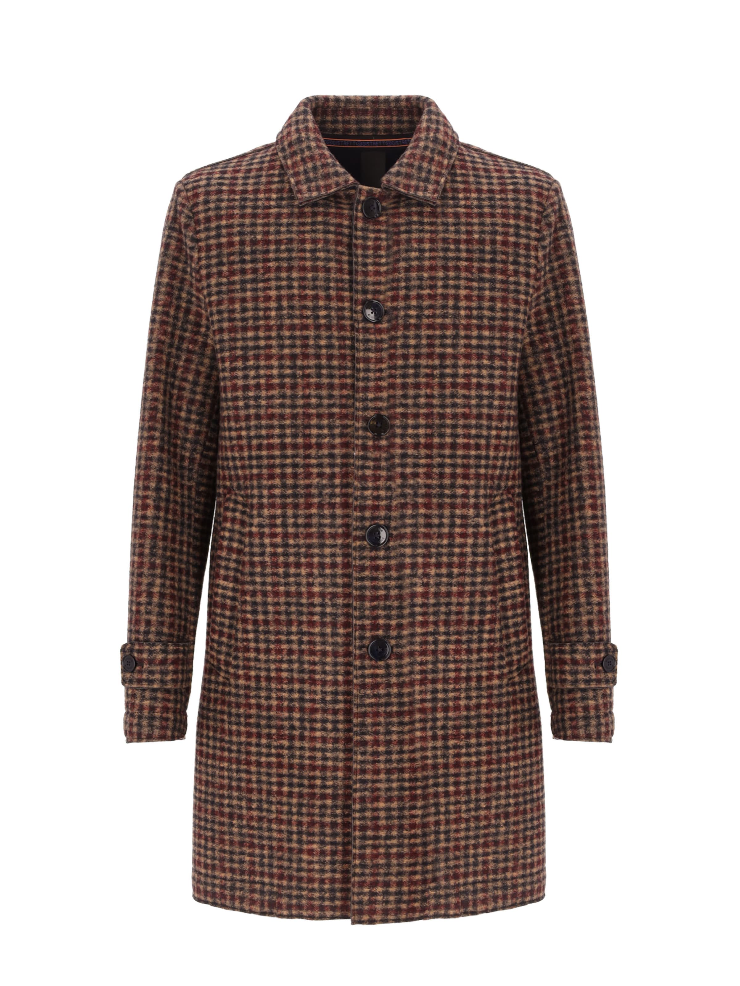 Distretto12 Mantel 'Aydin' in Rot: Vorderseite