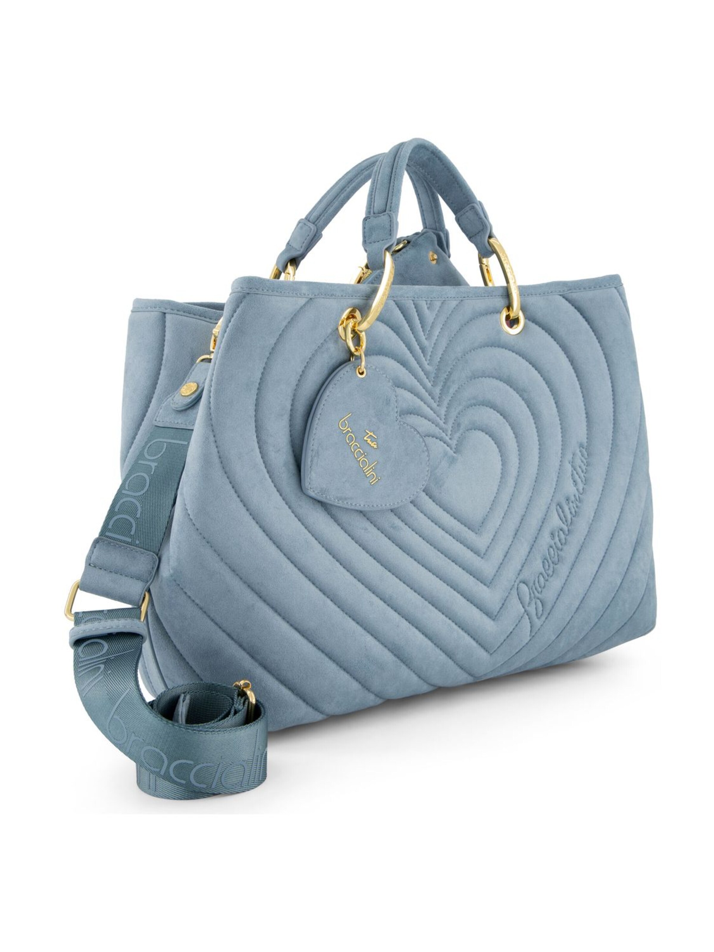 Braccialini - Bolso de mano 'Beth Matelassé' en azul