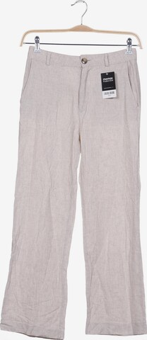 Pull&Bear Pants in S in Beige: front