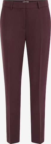 Slimfit Pantaloni cu dungă de la WE Fashion pe mov: față