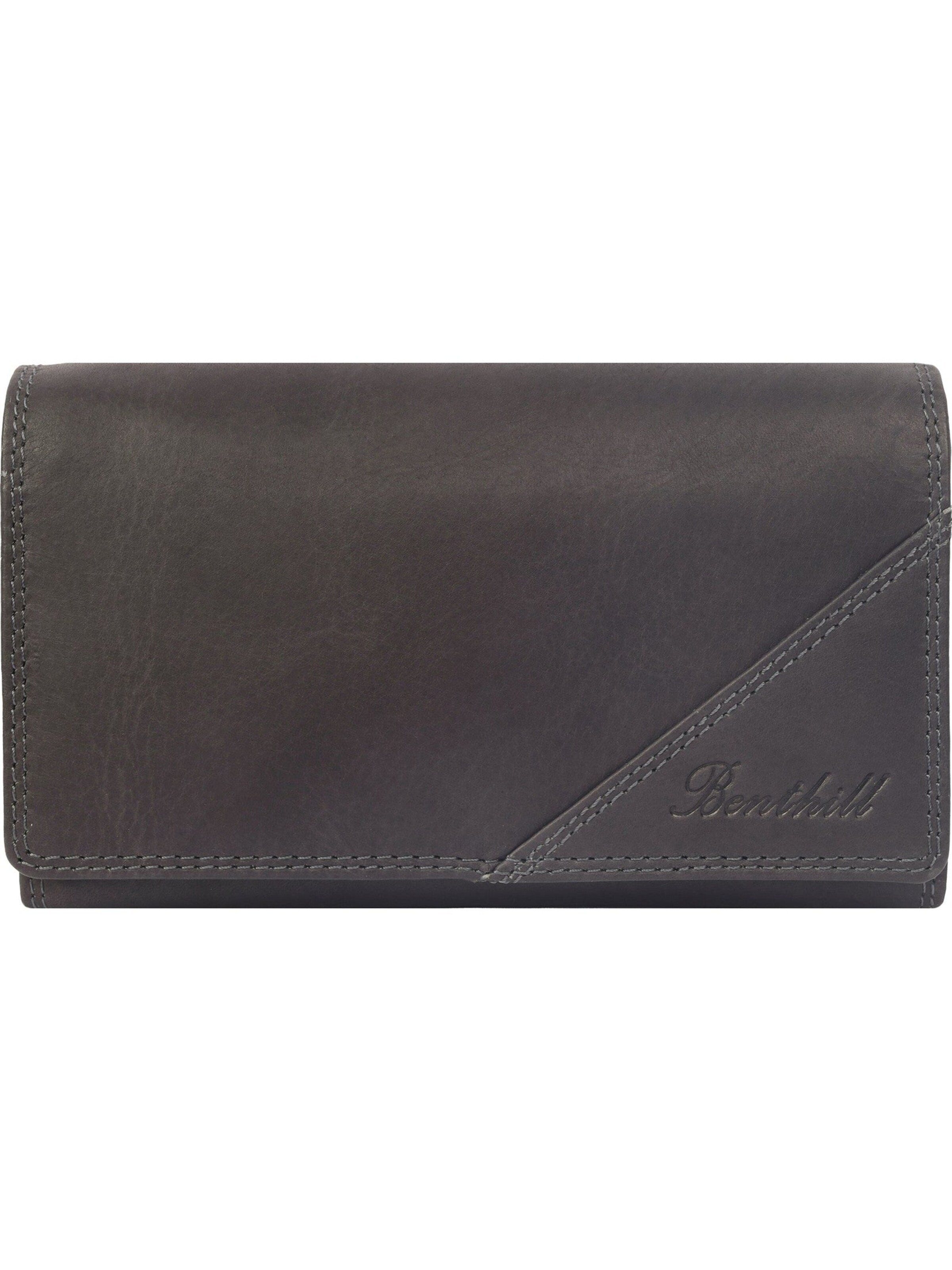 Benthill Portemonnaie in Grau: Vorderseite