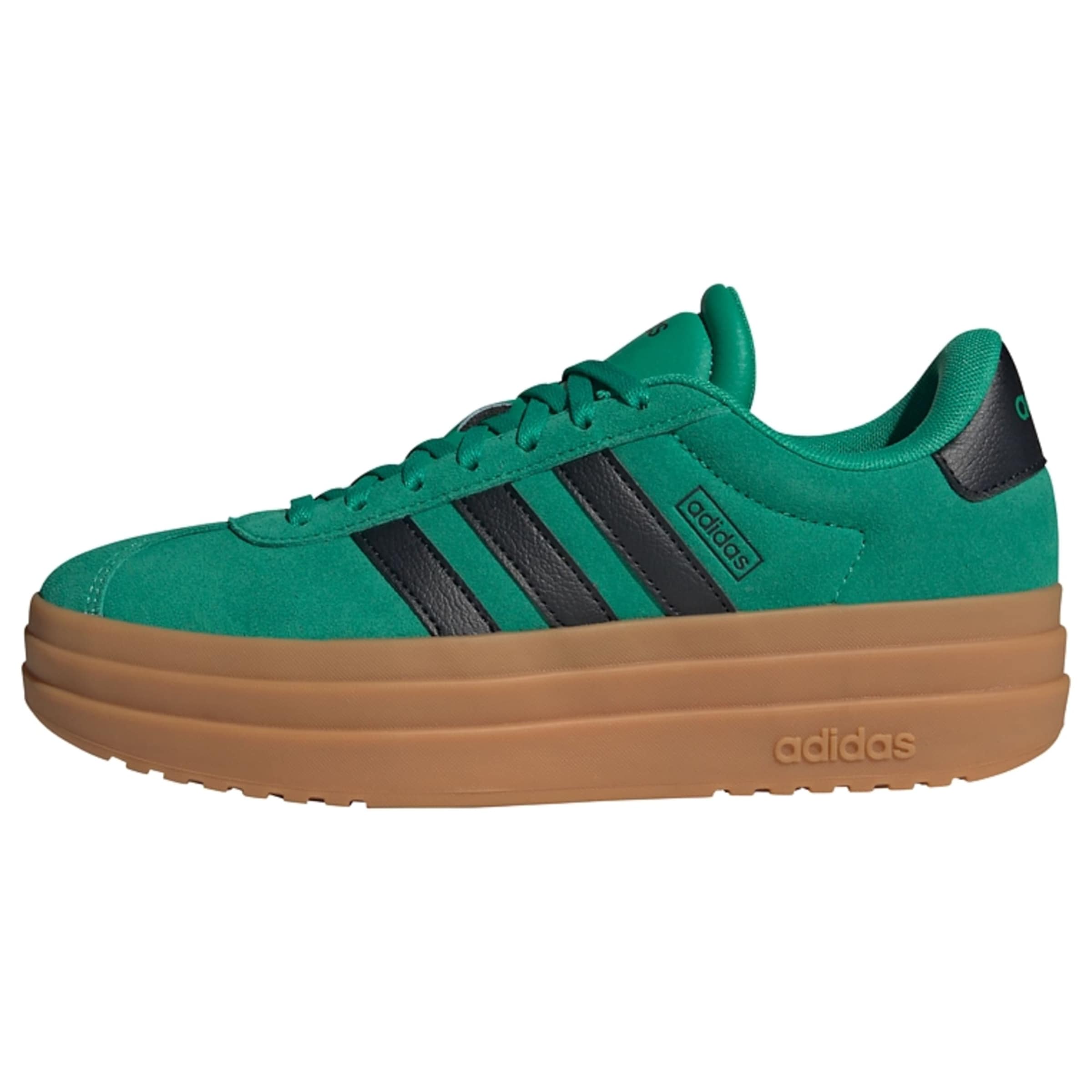 ADIDAS SPORTSWEAR Platform trainers 'VL Court Bold' in Green: front