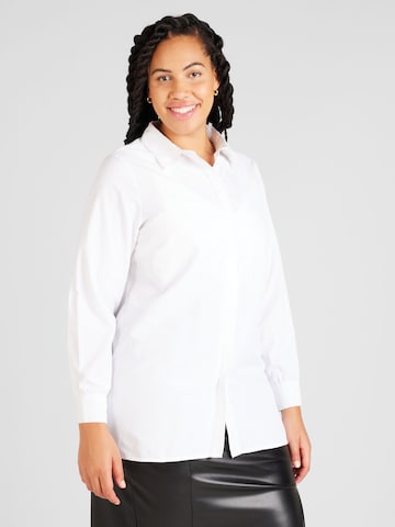 ONLY Carmakoma Blouse 'HALLI' in White: front