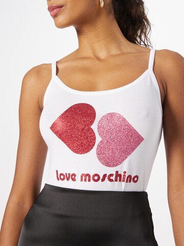 Love Moschino Top in Weiß