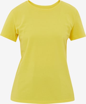 Finn Flare Shirt 'Basic' in Gelb: Vorderseite