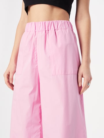 MAX&Co. Wide Leg Hose 'MASCAGNI' in Pink