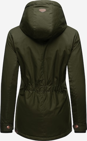 Ragwear Winter Jacket 'Monade' in Green