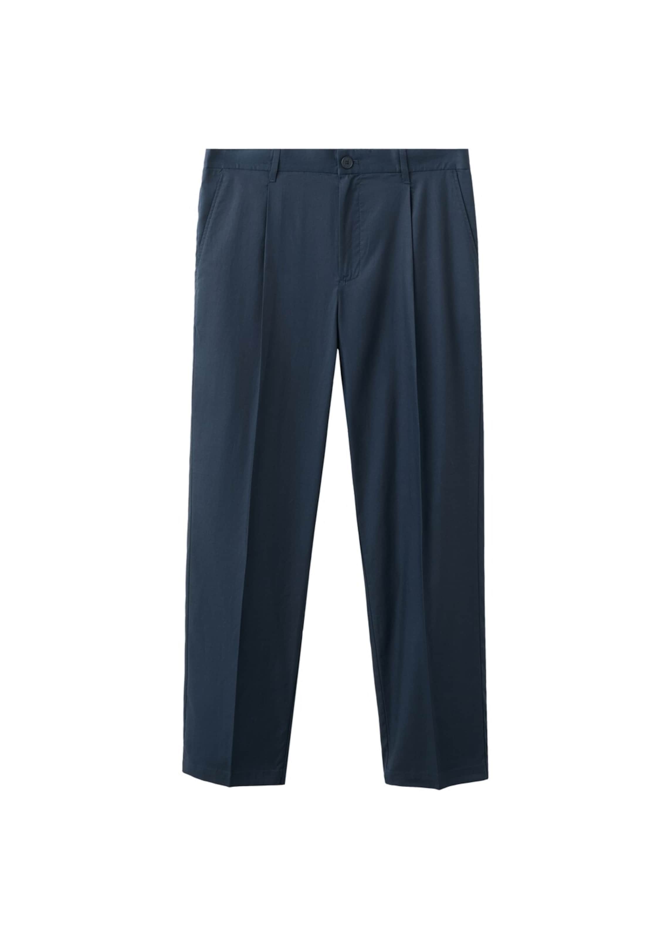 MANGO MAN Loosefit Hose 'Lighter' in Blau: Vorderseite