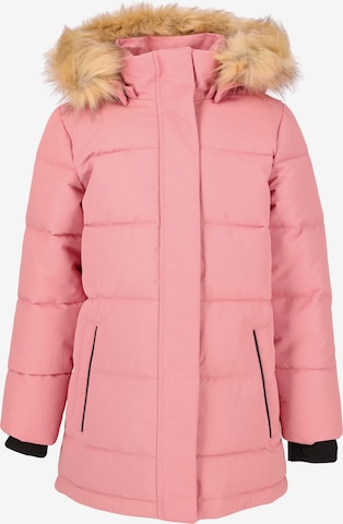 ZigZag Winter Jacket 'Veronica' in Pink: front