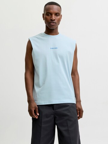 T-Shirt 'JCOETERNA' JACK & JONES en bleu : devant