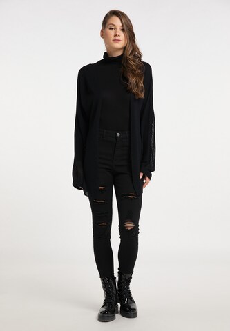 Cardigan myMo ROCKS en noir