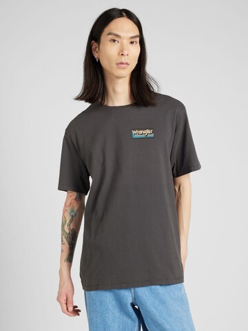 WRANGLER T-Shirt in Grau