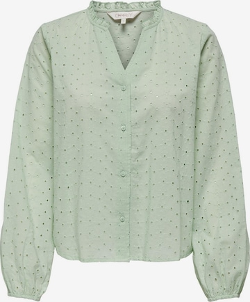 ONLY Blouse 'ALFIE' in Green: front