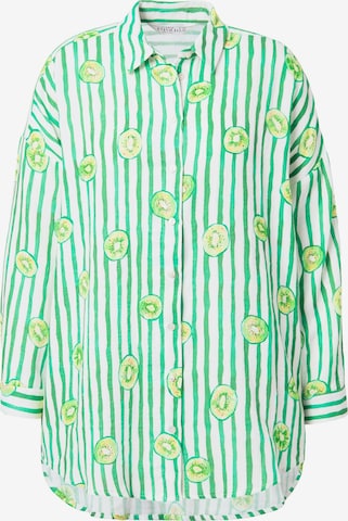 Studio Untold Blouse in Green: front