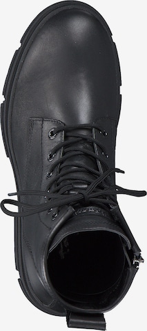 TAMARIS Lace-Up Ankle Boots in Black