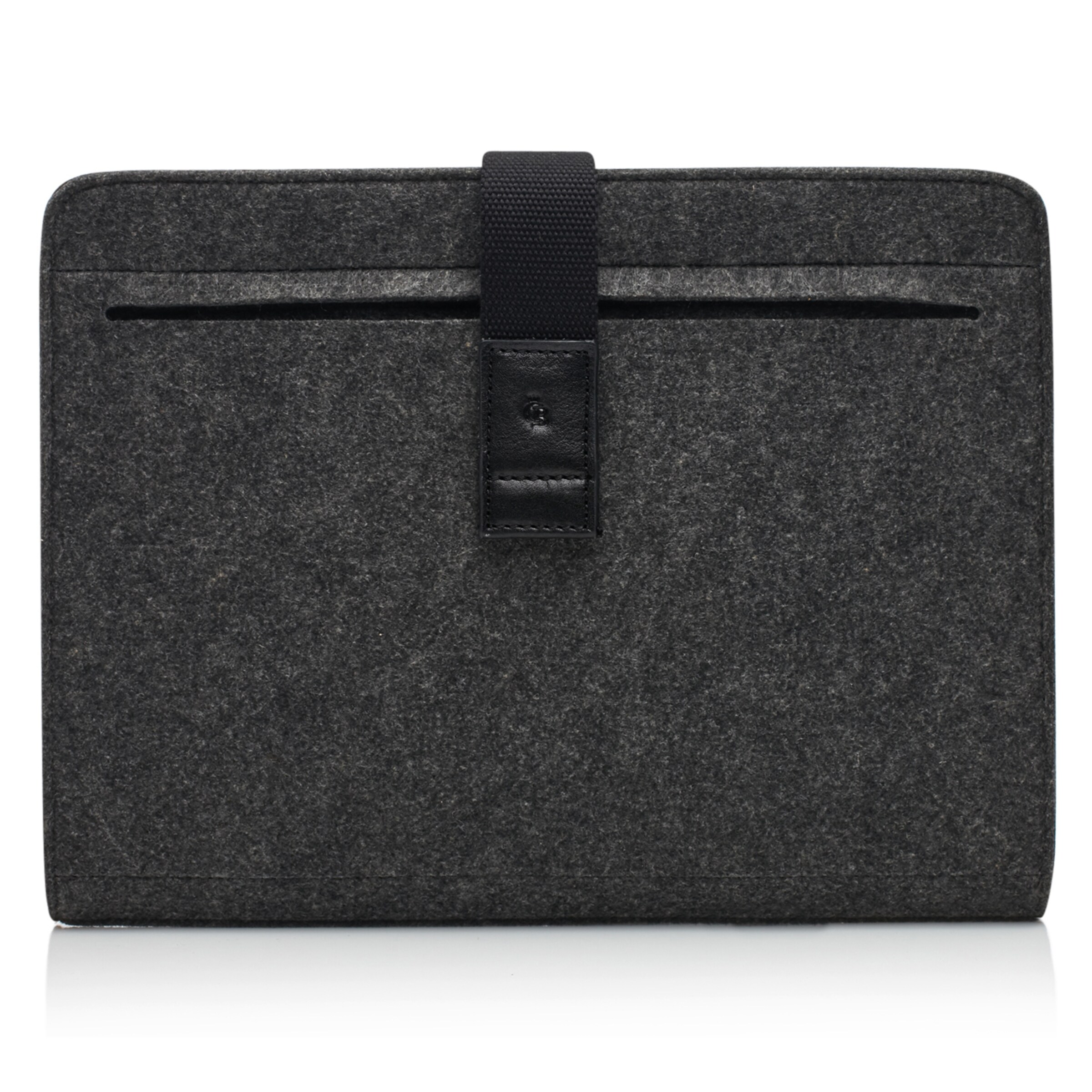 Castelijn & Beerens Laptop Bag 'Nova' in Grey: front