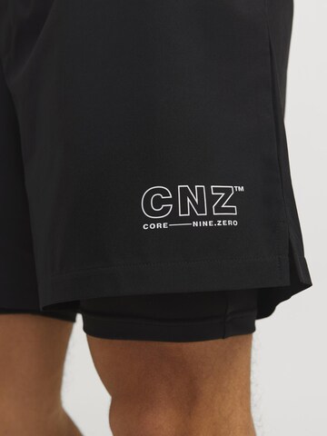 JACK & JONES Regular Sporthose in Schwarz