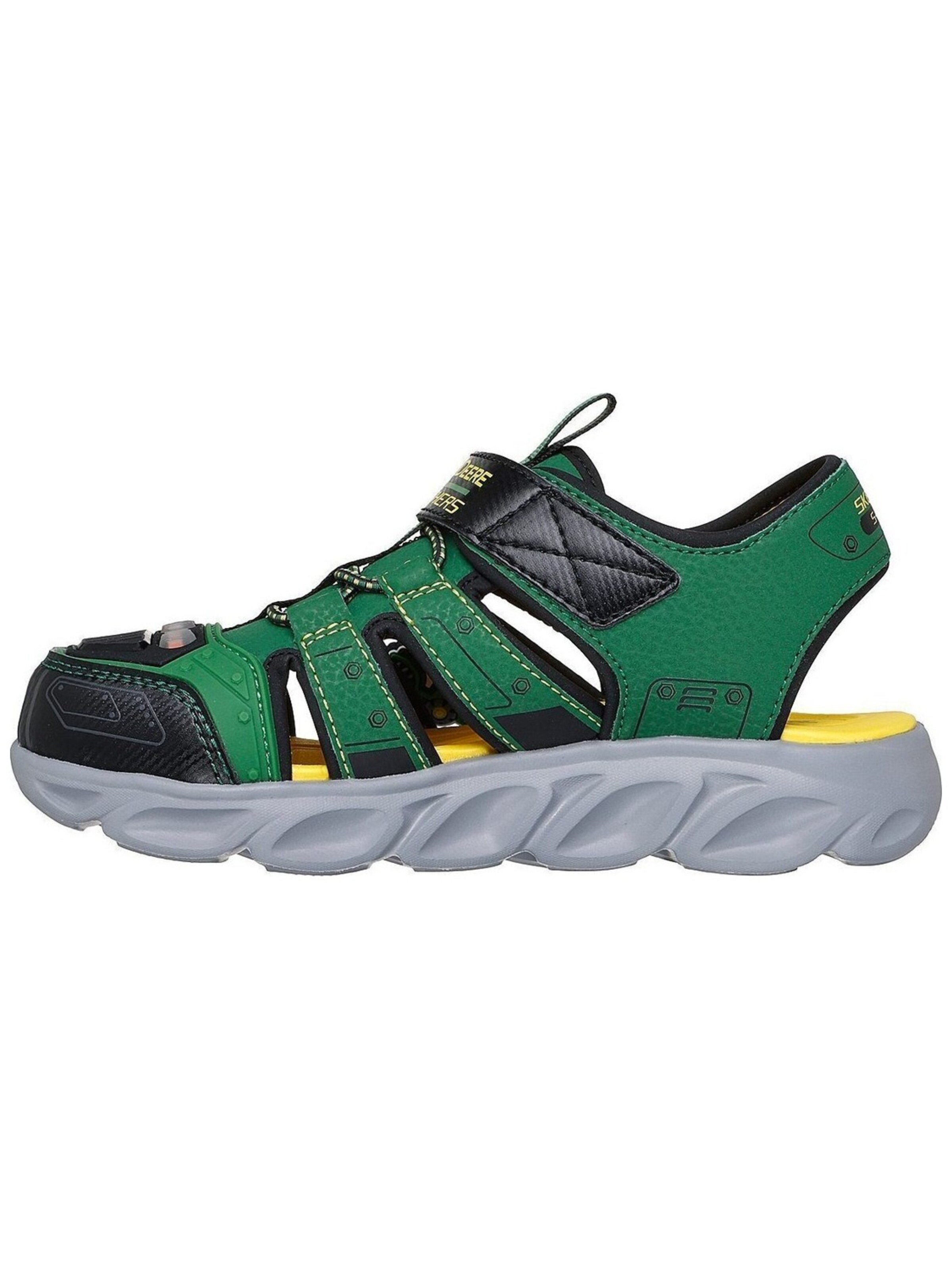 SKECHERS - Zapatos abiertos 'Lights-Hypno-Spla' en verde