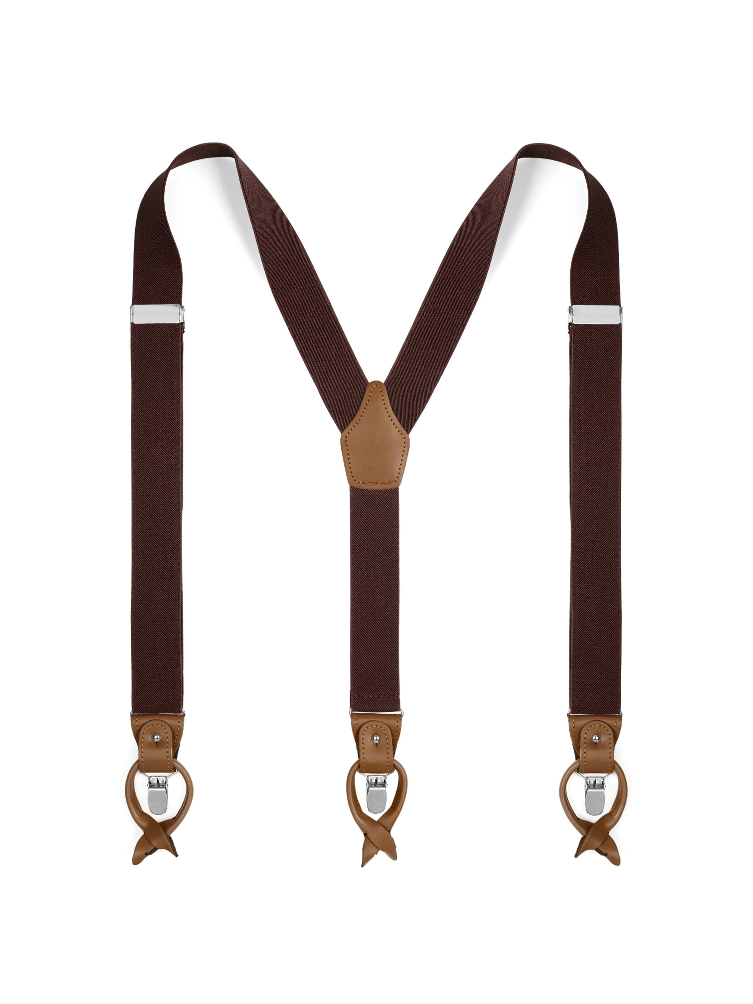 Trendhim Suspenders 'Vexel' in XS-XL in Brown, Item view