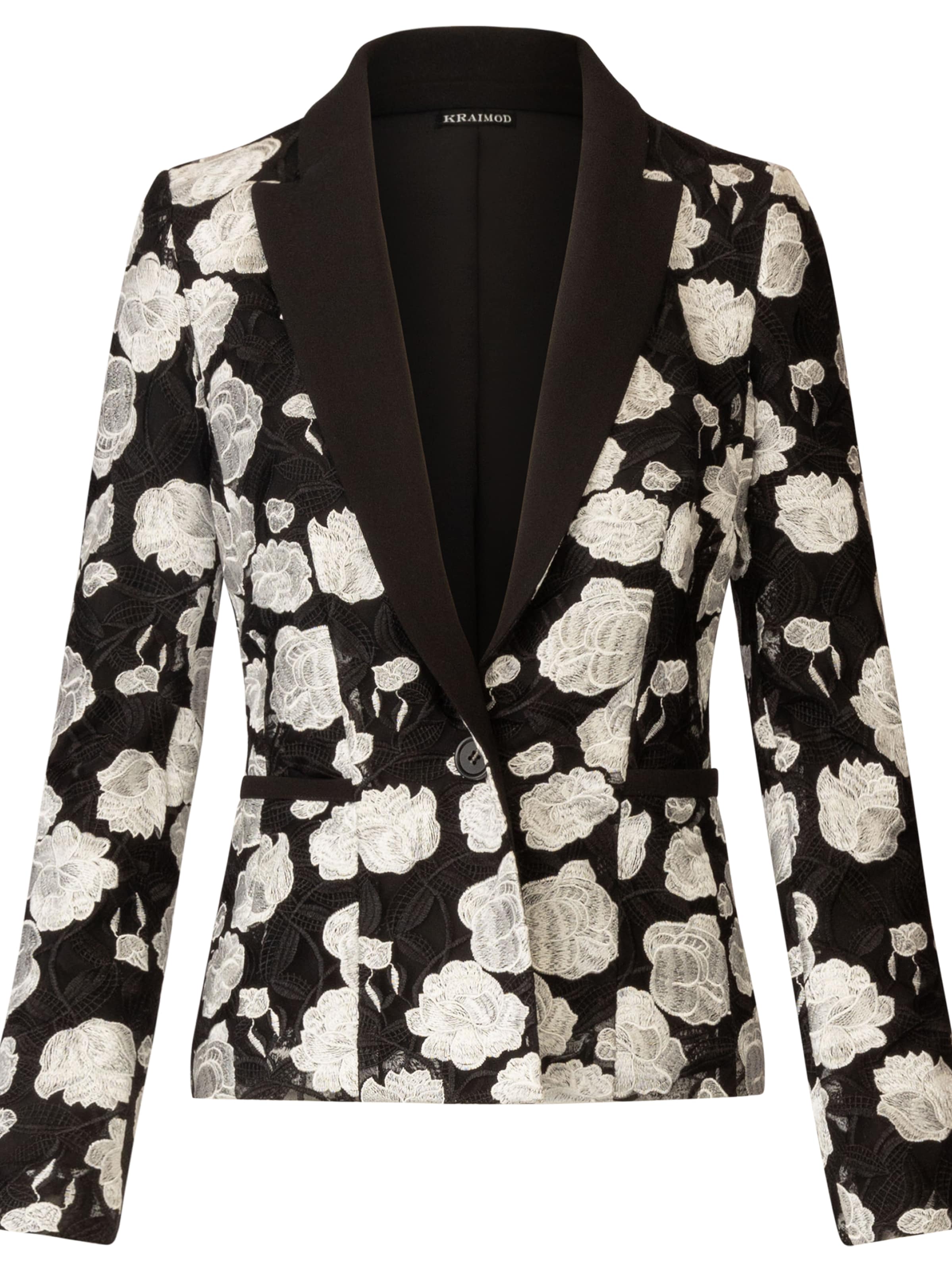 Kraimod Blézer - fekete: elől