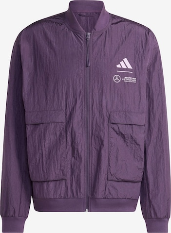 ADIDAS PERFORMANCE - Chaqueta deportiva 'AMG Petronas Formula One Team' en lila: frente