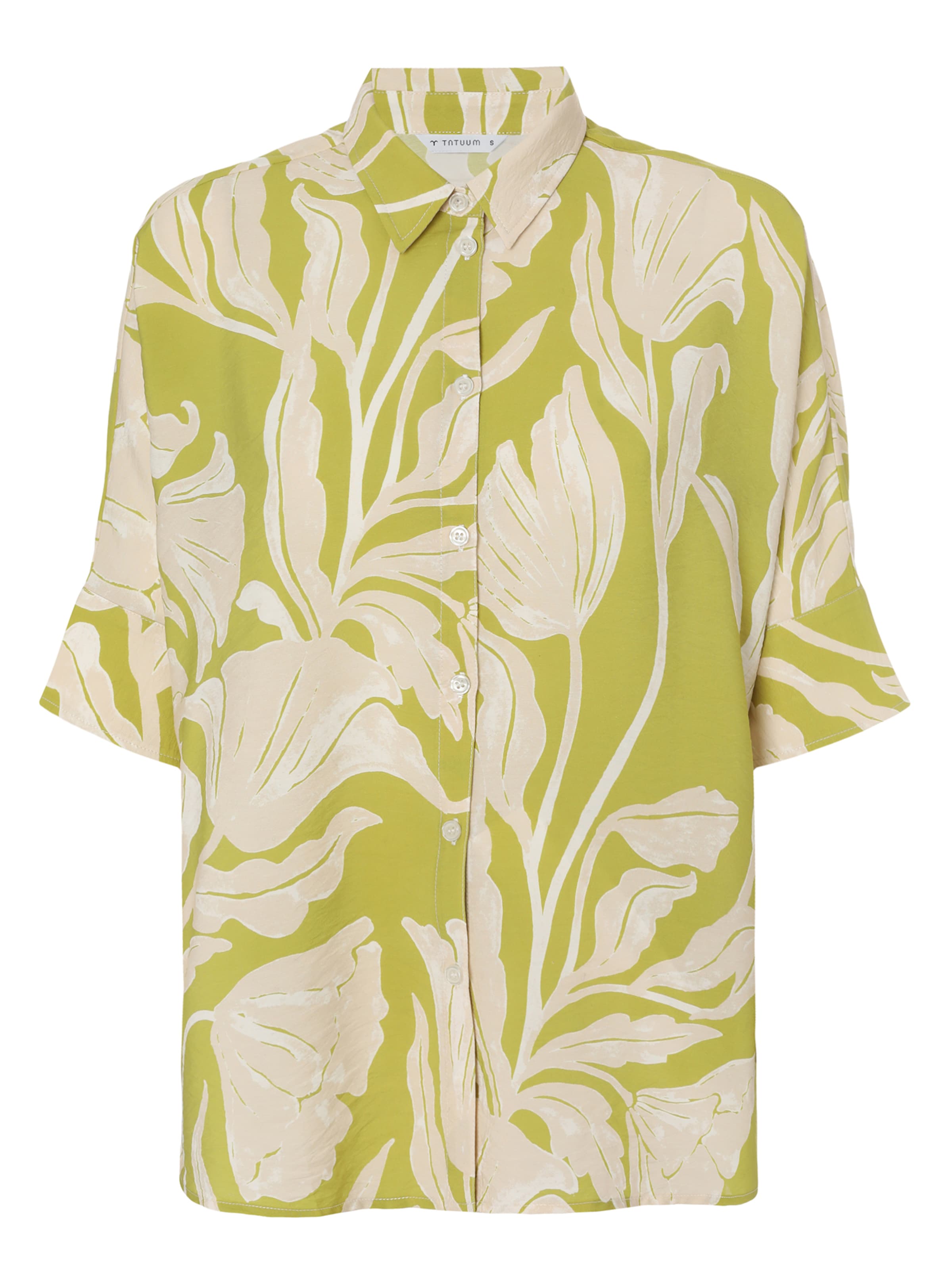 Camicia da donna 'Mara 1' di TATUUM in verde: frontale