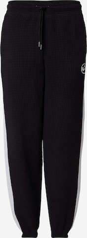 juoda ALPHA INDUSTRIES Siaurėjantis Kelnės 'Studio': priekis