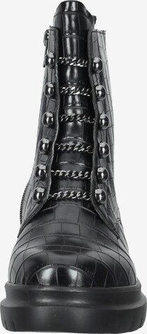 REMONTE Lace-Up Ankle Boots in Black