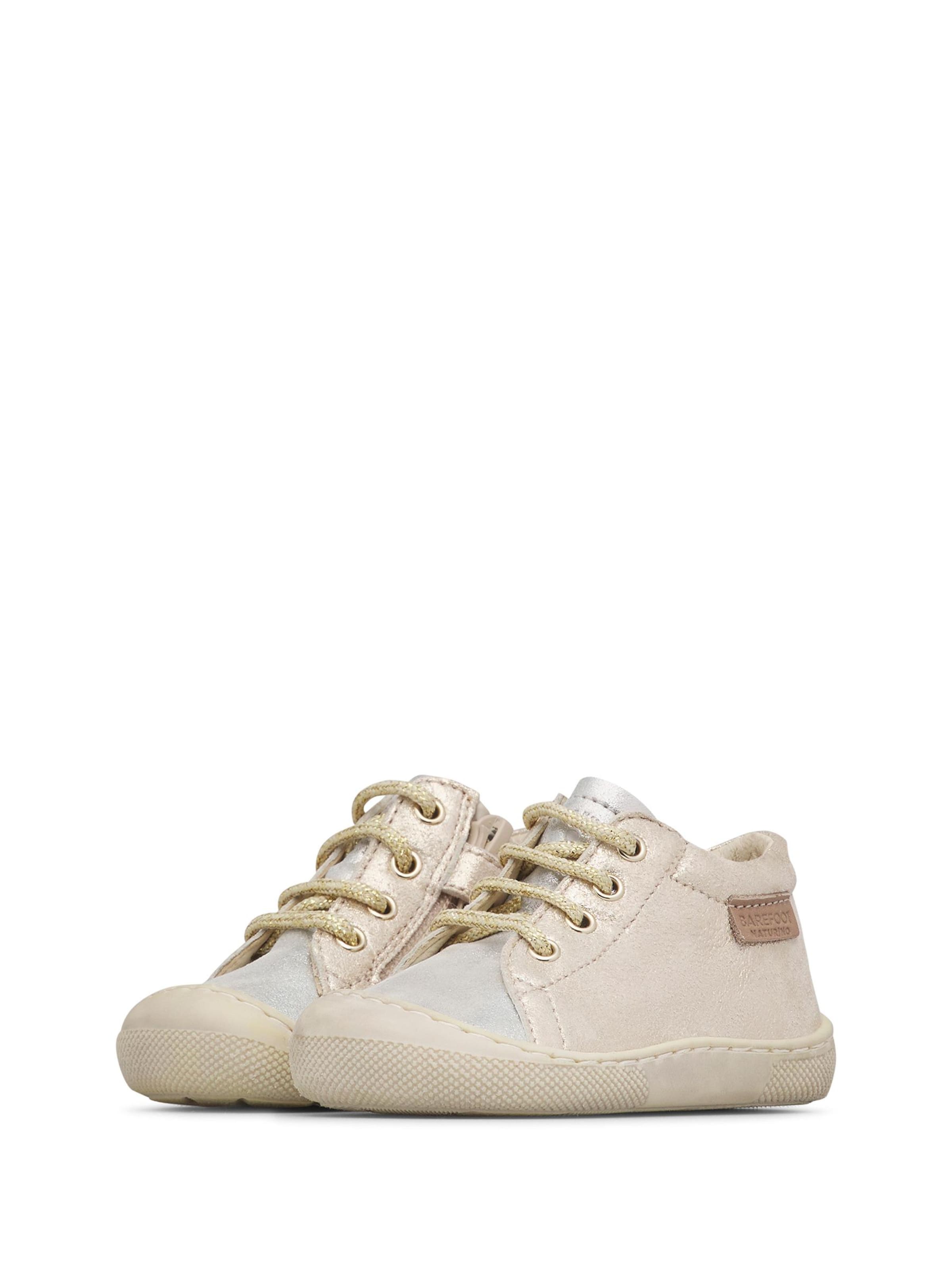 NATURINO Sneaker 'BAREFOOT AMUR ZIP'‌‌‌‌‌‌‌‌‌ in Gold
