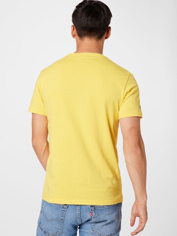 Superdry Tričko – žlutá