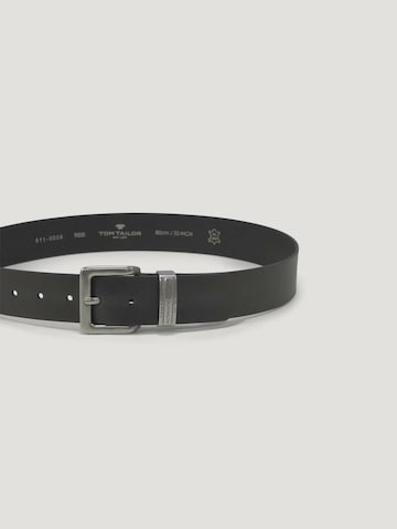 TOM TAILOR Belt 'Harry' in Black