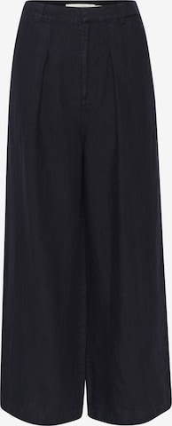 InWear Loose fit Pleated Pants 'Peg' in Blue: front