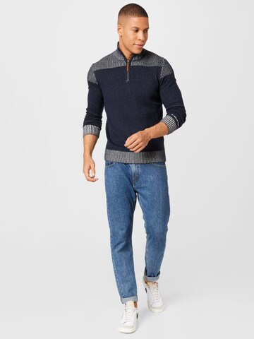 TOM TAILOR Pullover in Blau