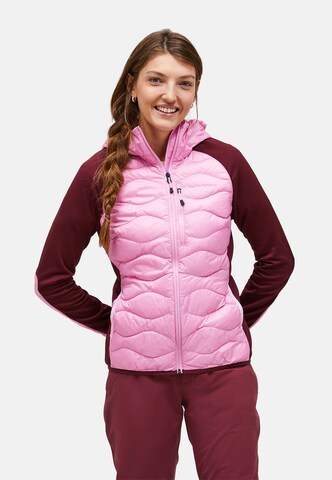 PEAK PERFORMANCE Outdoor jacket 'Helium' in Pink: front