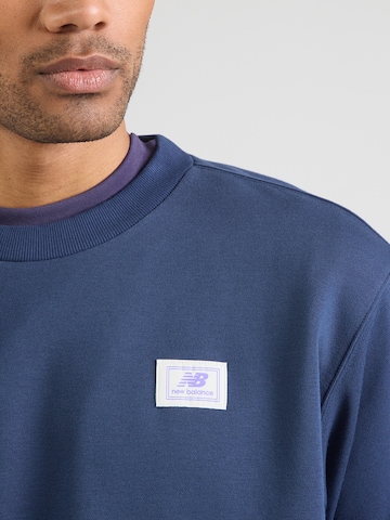 new balance Sweatshirt in Blue