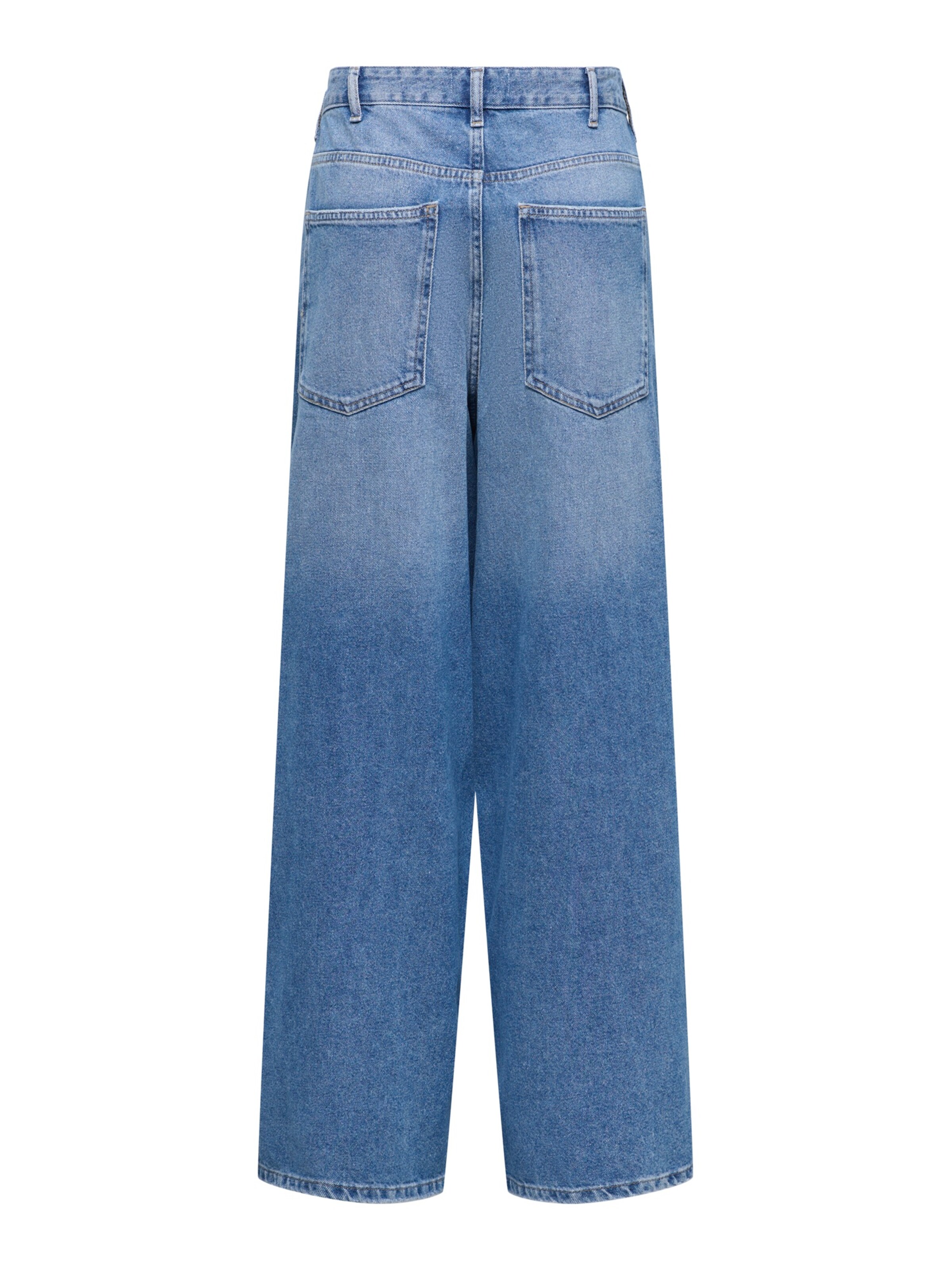 Only Petite - Folgado Calças de ganga 'ONLELLA-AMBER' em azul