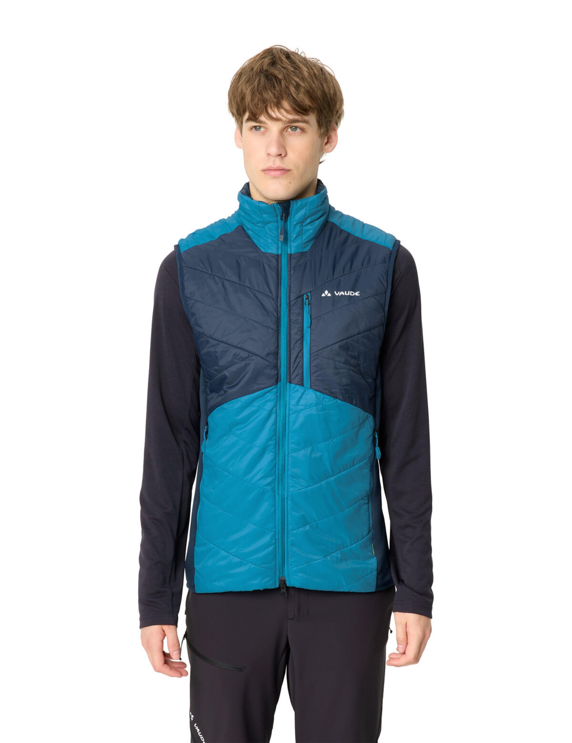 VAUDE Sports vest 'Sesvenna IV' in Blue: front