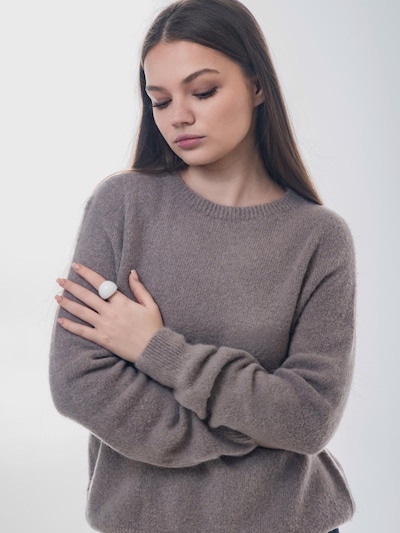 Estro Sweater '703-653' in Taupe, Item view