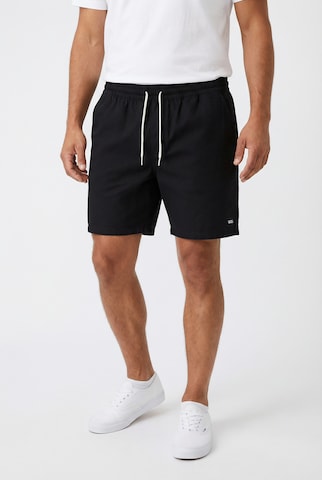 VANS Regular Pants in Black: front