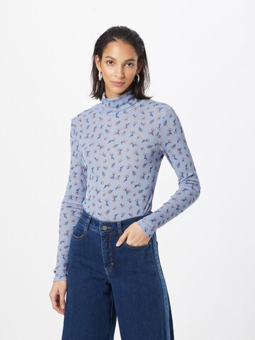 Lindex Shirt in Blue: front