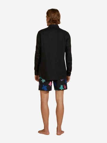 Vilebrequin Regular Fit Hemd‌‌‌‌‌ in Schwarz