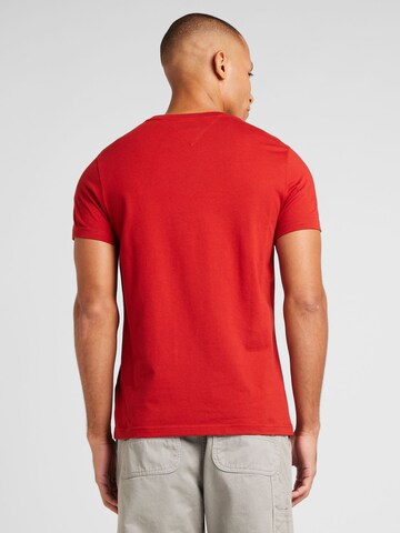 TOMMY HILFIGER Regular Fit T-Shirt in Rot