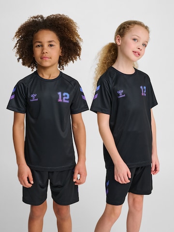 Hummel Funktionsskjorte 'Shimmer' i sort: forside