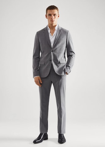 Coupe slim Veste de costume 'paulo' MANGO MAN en gris