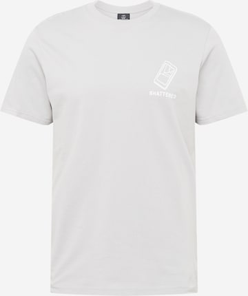 T-Shirt 'Tbar Art' Cotton On en gris : devant
