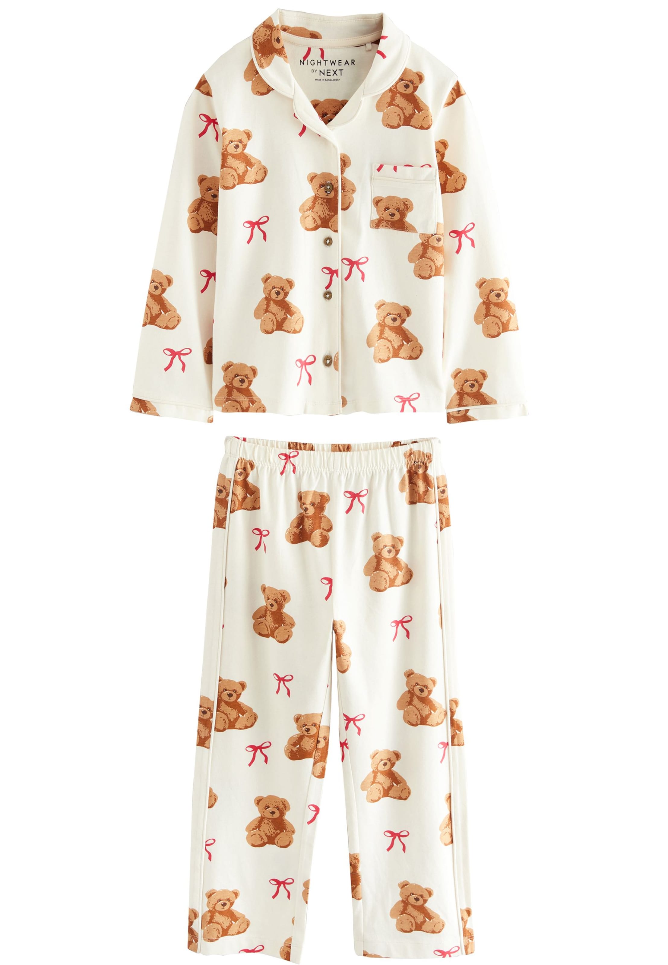 Next Ruhák alváshoz - fehér: elől