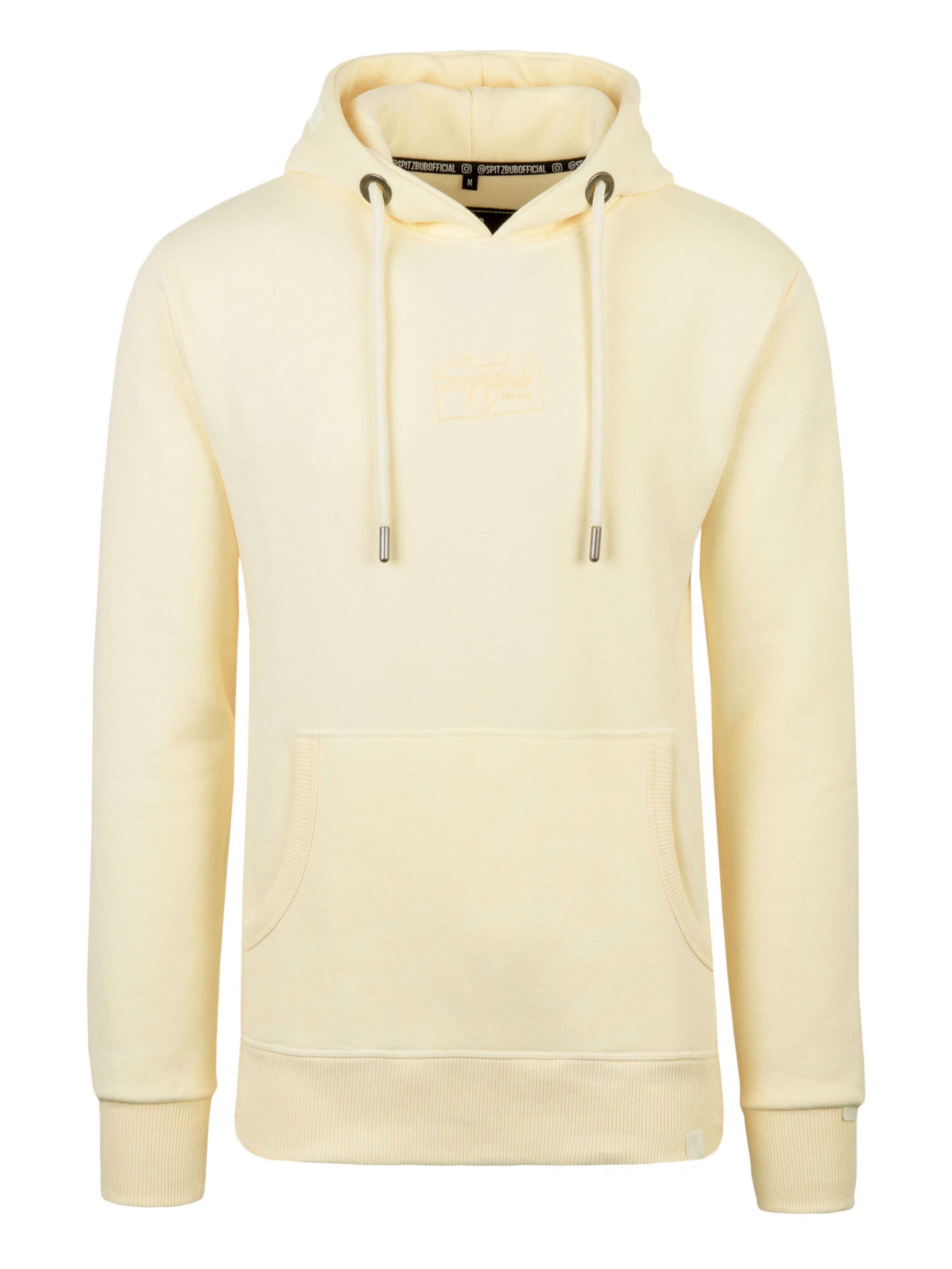 SPITZBUB Sweatshirt 'Matheo' in Gelb: Vorderseite